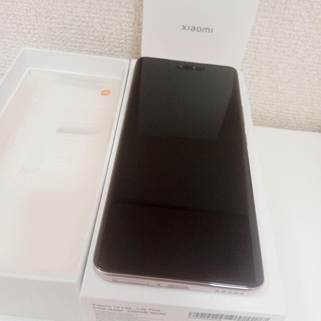 xiaomi 13lite RAM 8GB ROM 256GB ピンク