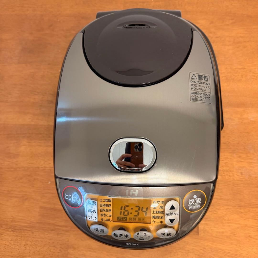 ● 極美品 象印 IH炊飯ジャー 炊飯器 5.5合炊き NW-VA10