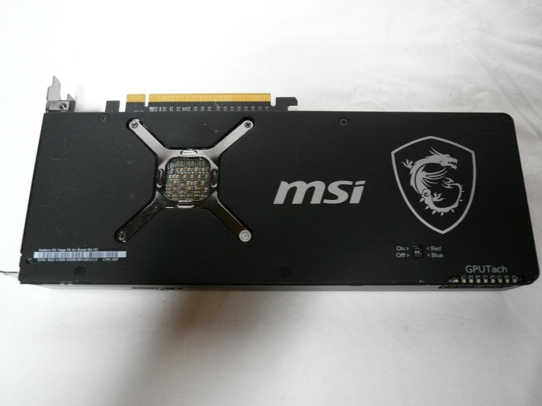 グラフィックボード・グラボ・ビデオカード MSI RADEON RX Vega 56 AIR BOOST 8GB OC