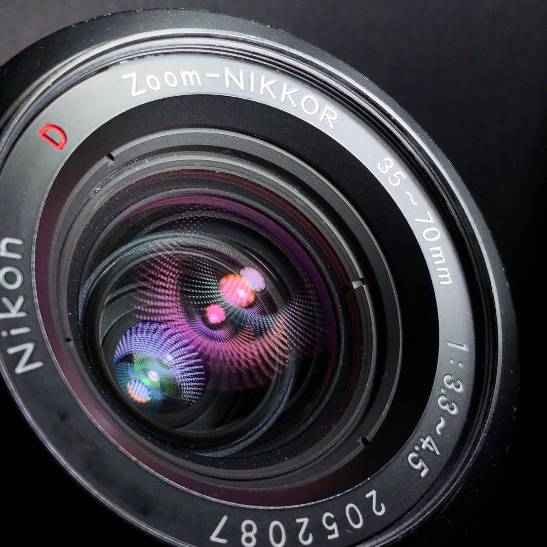 レア？赤文字Dマーク　Nikon D ZOOM-NIKKOR 35-70mm