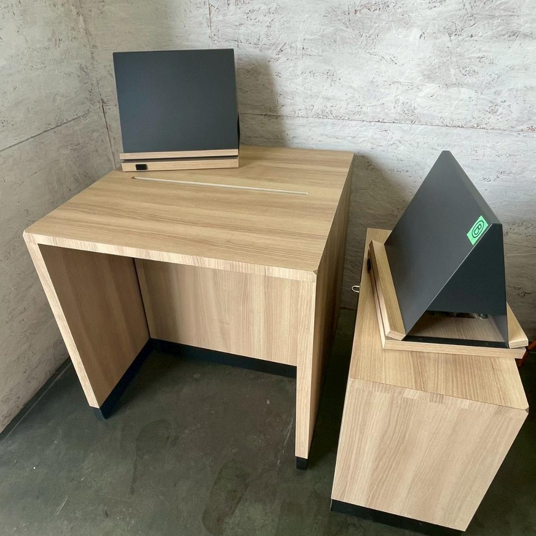 タキザワ 収納付き ディスプレイ台 店舗 店舗用品 キャビネット A1922