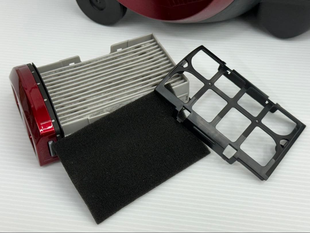 動作保証　東芝 トルネオ VC-SG910X 赤 掃除機　本体　ホースセット