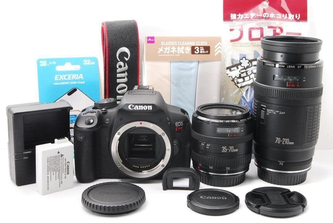 ✨シャッター数 Canon EOS kiss x7i 一眼レフ スマホ転送