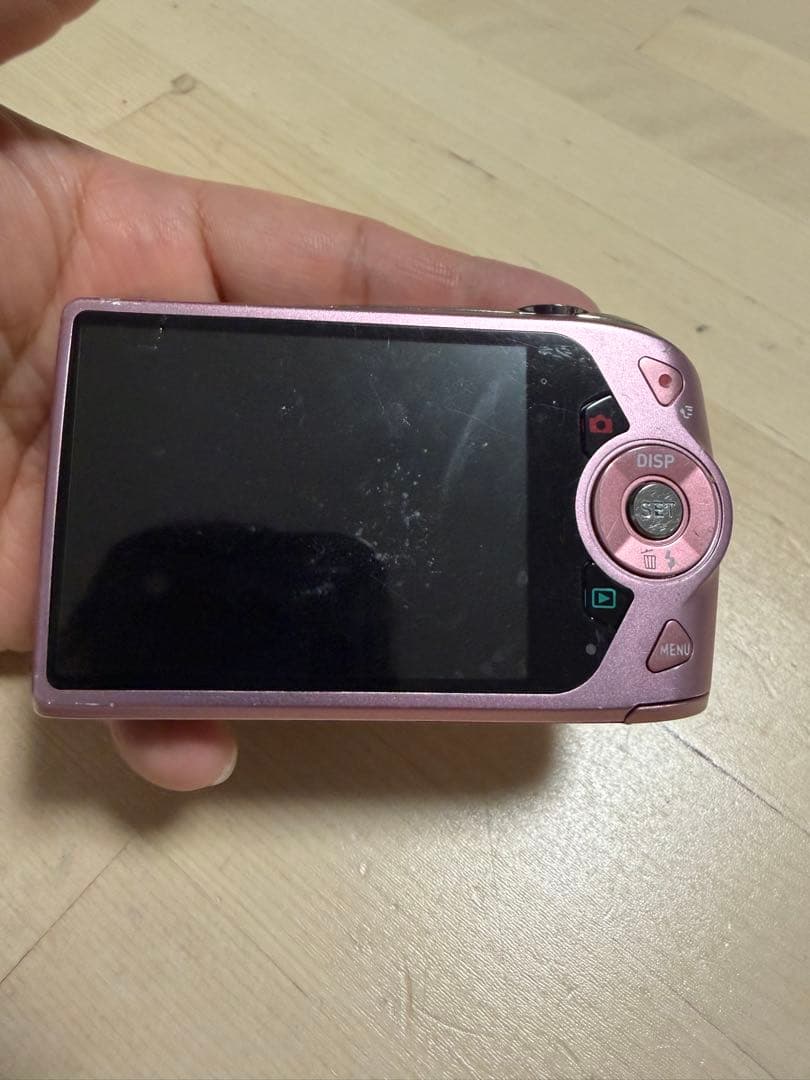 02 CASIO EX-Z2300 ピンク コンパクトデジタルカメラ ジャンク品