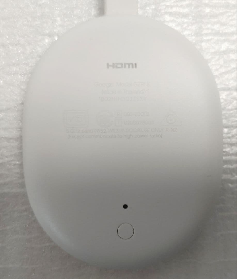 Google Chromecast with TV 4K クロームキャスト