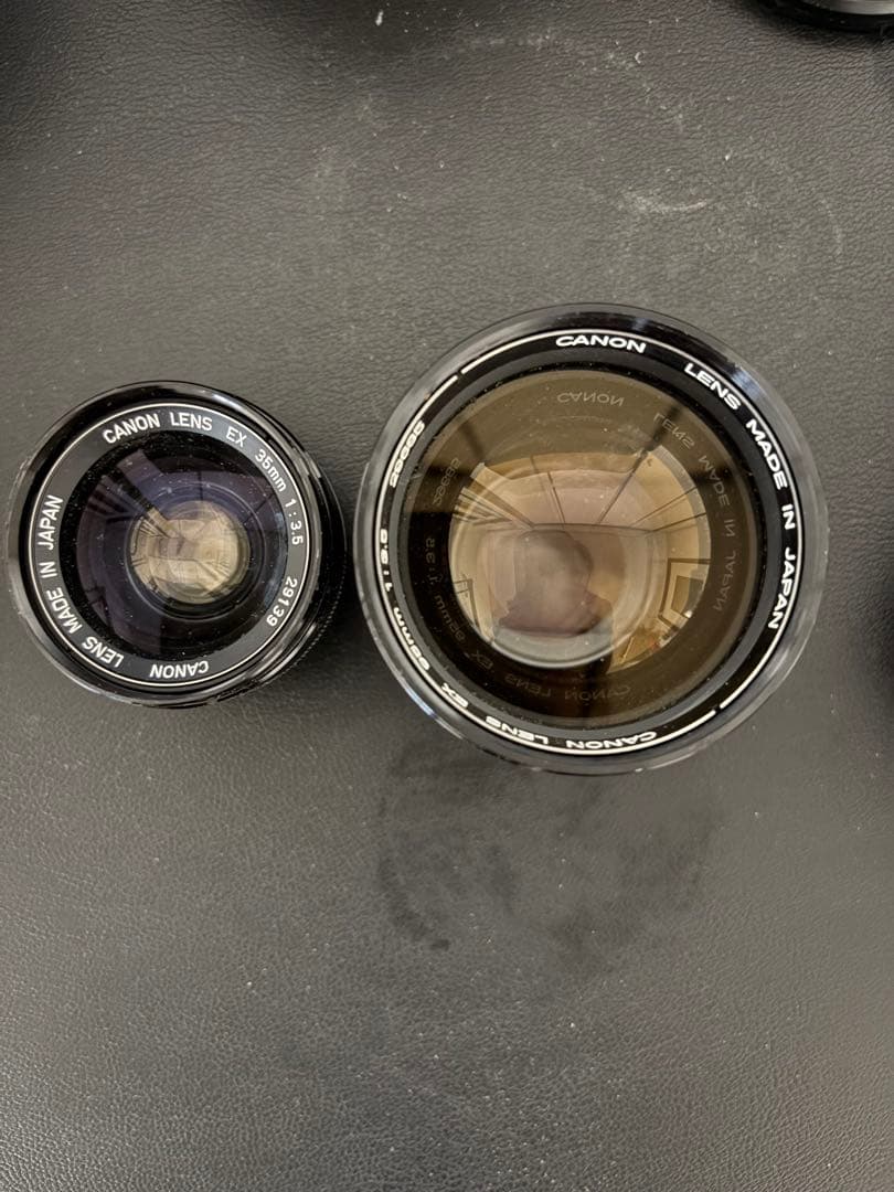 Canon EX EE 一眼レフカメラ レンズセット