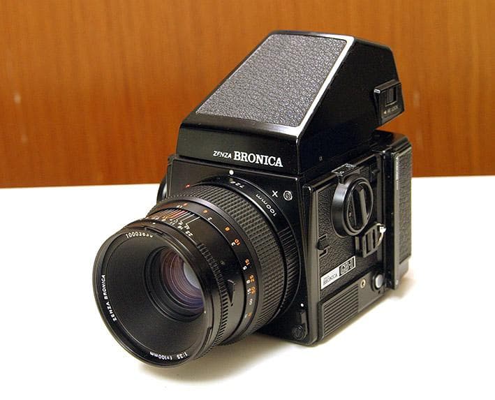 ゼンザブロニカ ZENZA BRONICA GS-1 6x7cm 美品 ケース付