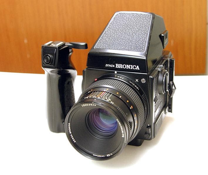 ゼンザブロニカ ZENZA BRONICA GS-1 6x7cm 美品 ケース付