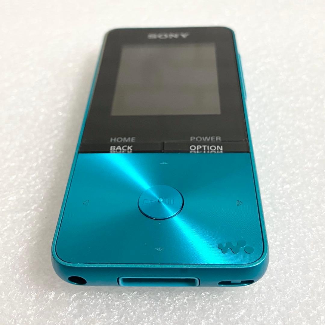 【超美品　バッテリー良好】　SONY ウォークマン　NW-S313 4GB あお