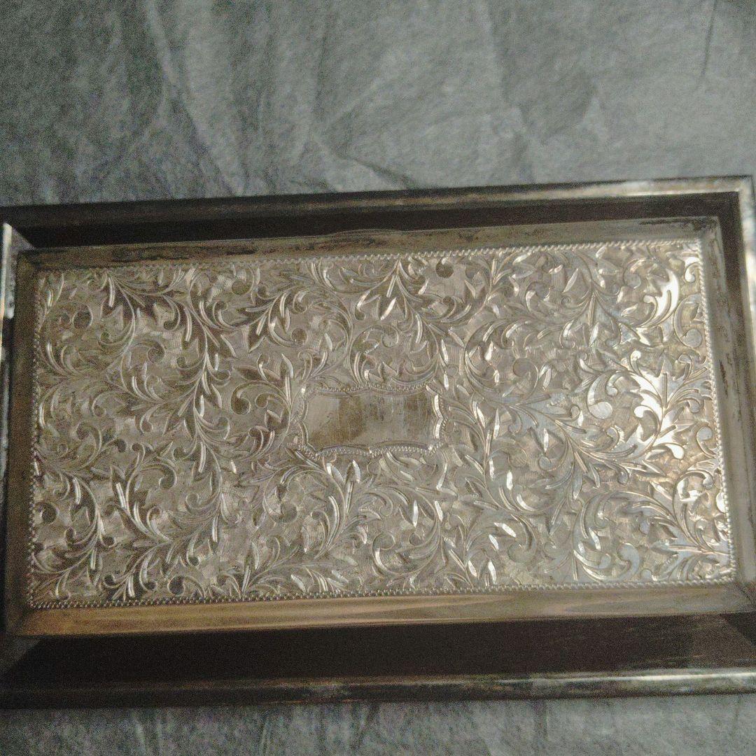 Antique小物箱　銀製・silver刻印有
