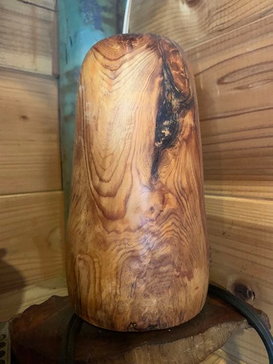 木製ランプ