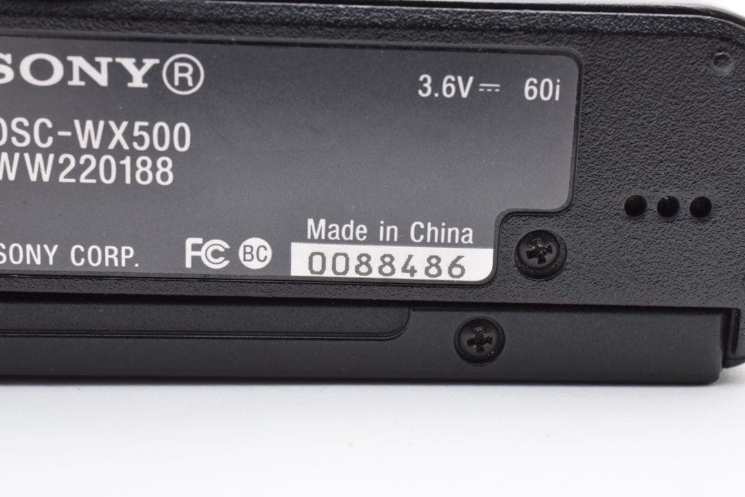 【美品】ソニー SONY cyber-shot DSC-WX500