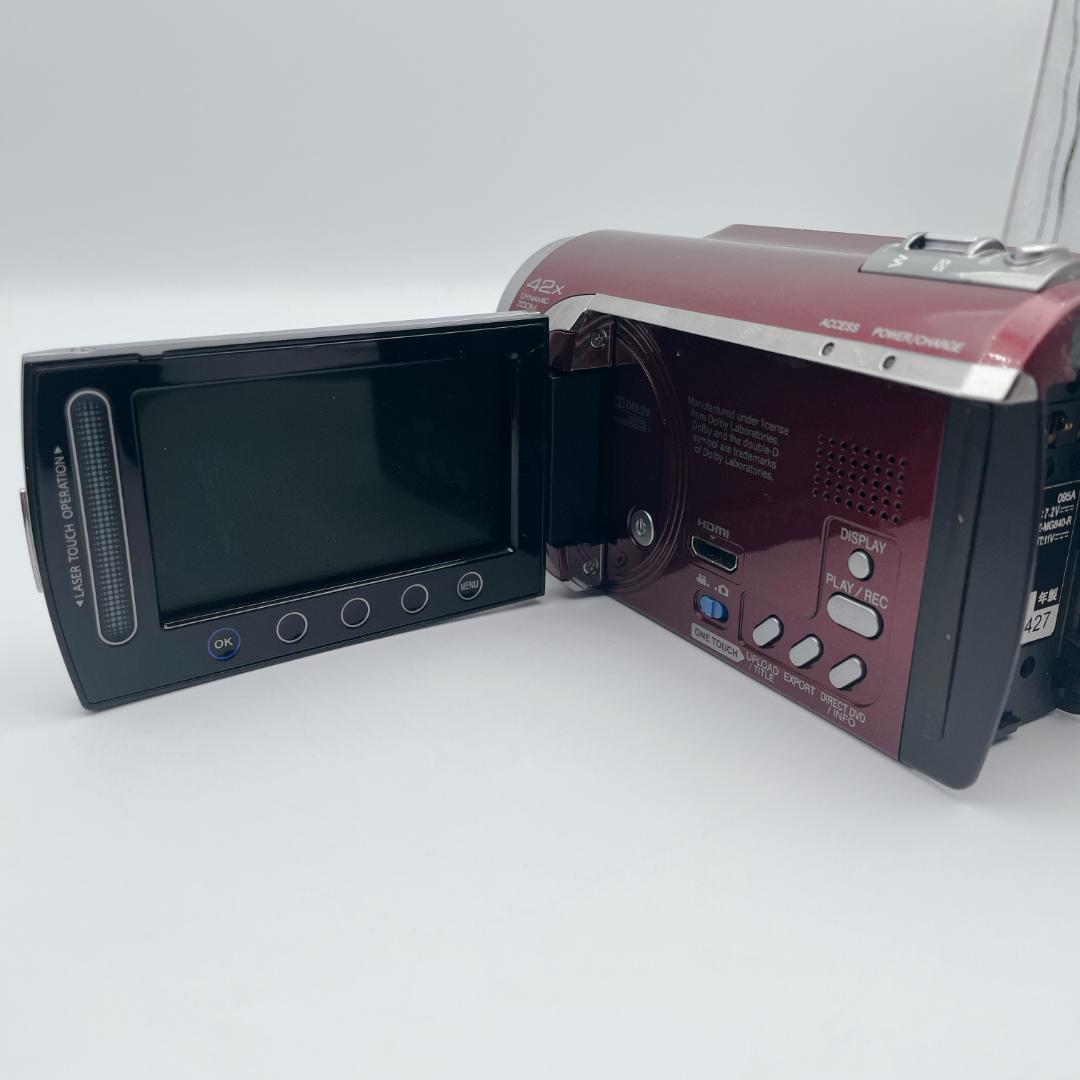 【美品】Victor Everio HDDビデオカメラ 60GB GZ-MG84