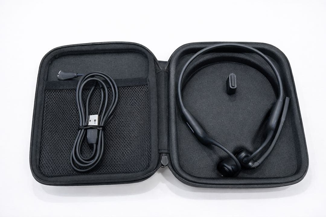 【美品】Shokz OpenComm 骨伝導ヘッドセット UCドングル付