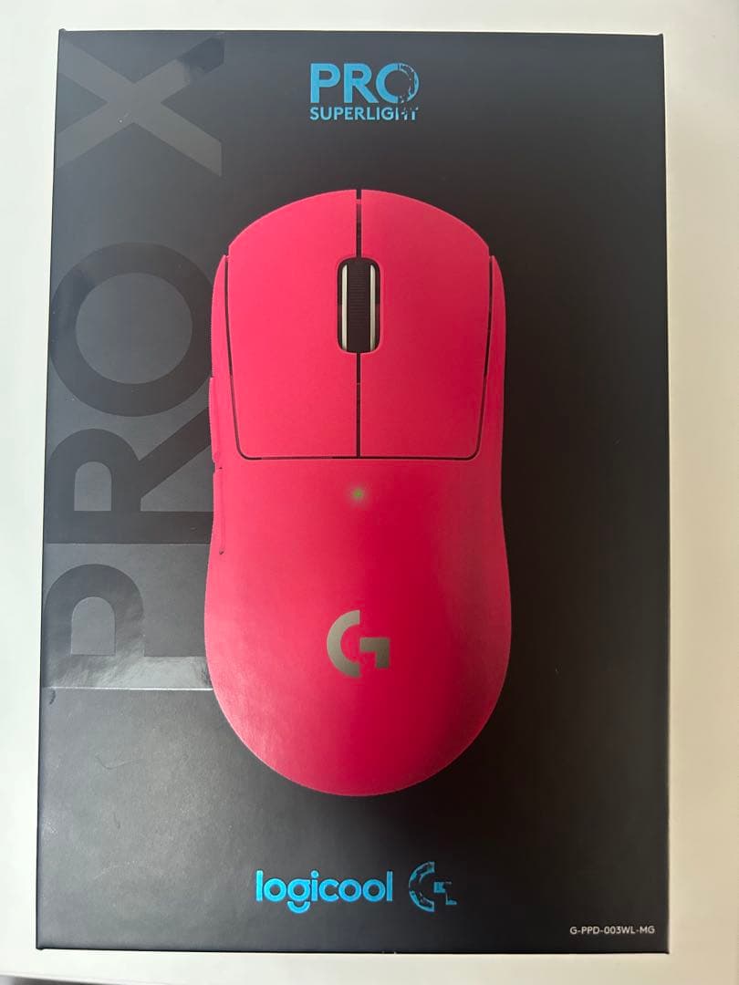 logicool gprox superlight マゼンタ