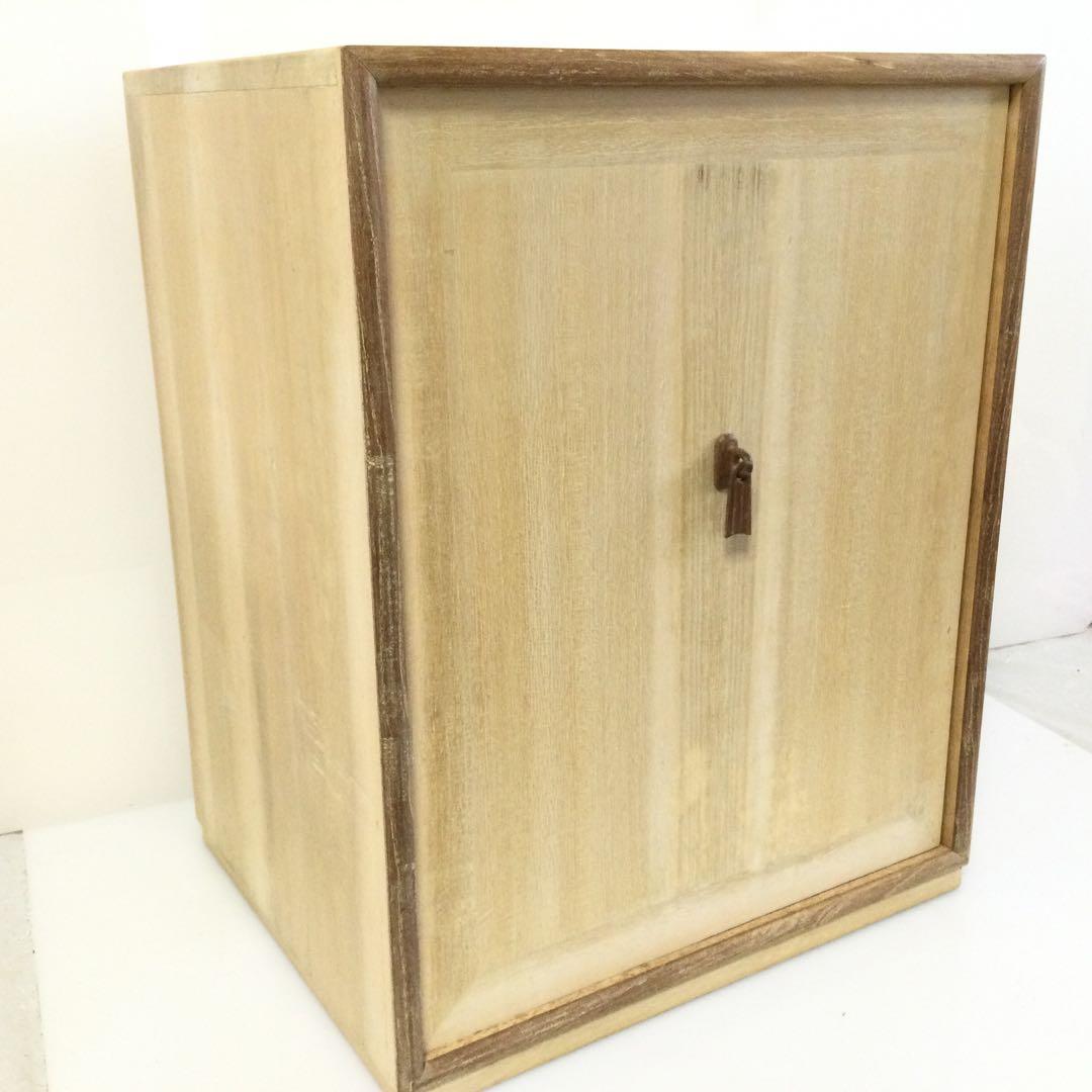 器局 茶箱 桐箱 茶道具 桐シミ有 L201