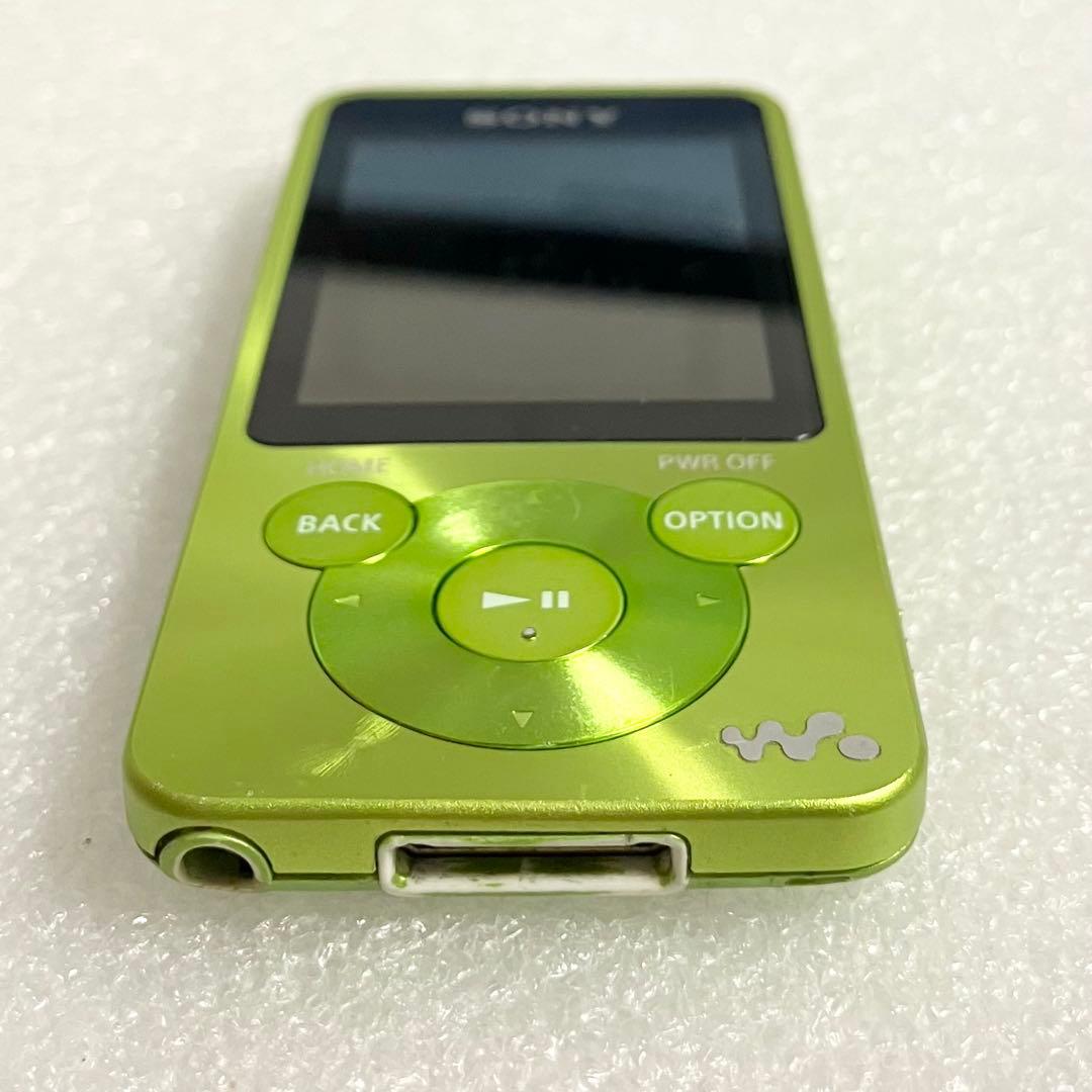 【バッテリー良好】　SONY ウォークマン　NW-S785 16GB ライムグリ