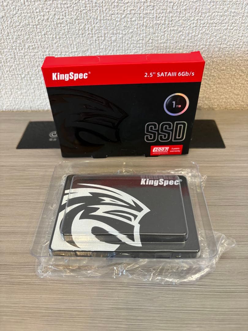 KingSpec SSD 1TB SATA3 2.5インチ