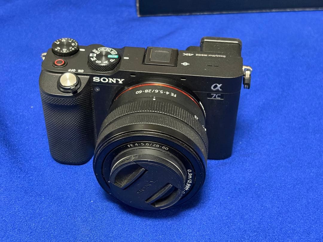 SONY α7C ミラーレス一眼 本体+レンズセット【極美品・元箱付】