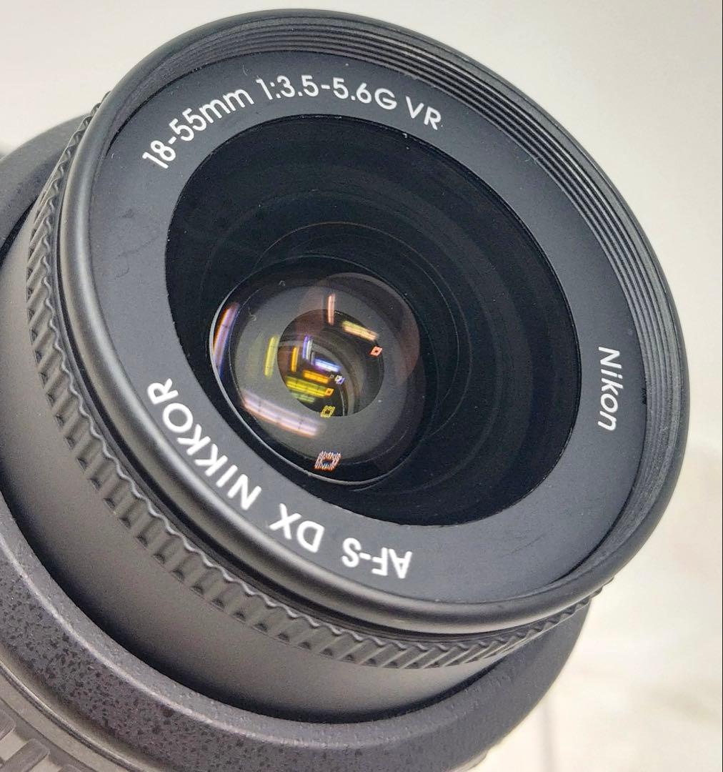 【ジャンク品】Nikon デジタル一眼レフカメラ D5200 レンズセット