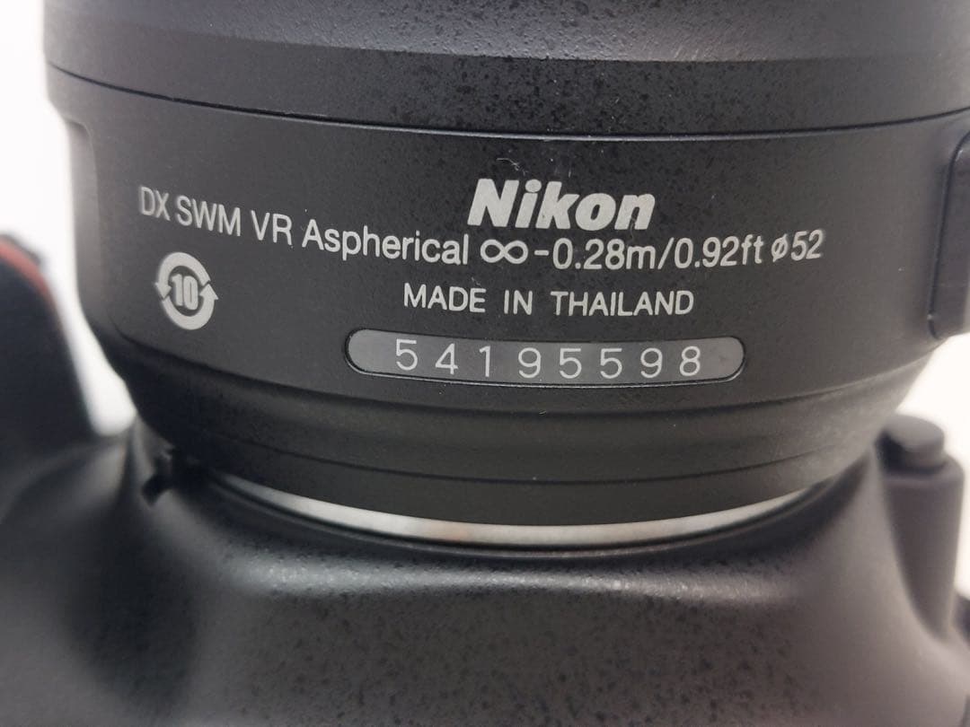 【ジャンク品】Nikon デジタル一眼レフカメラ D5200 レンズセット