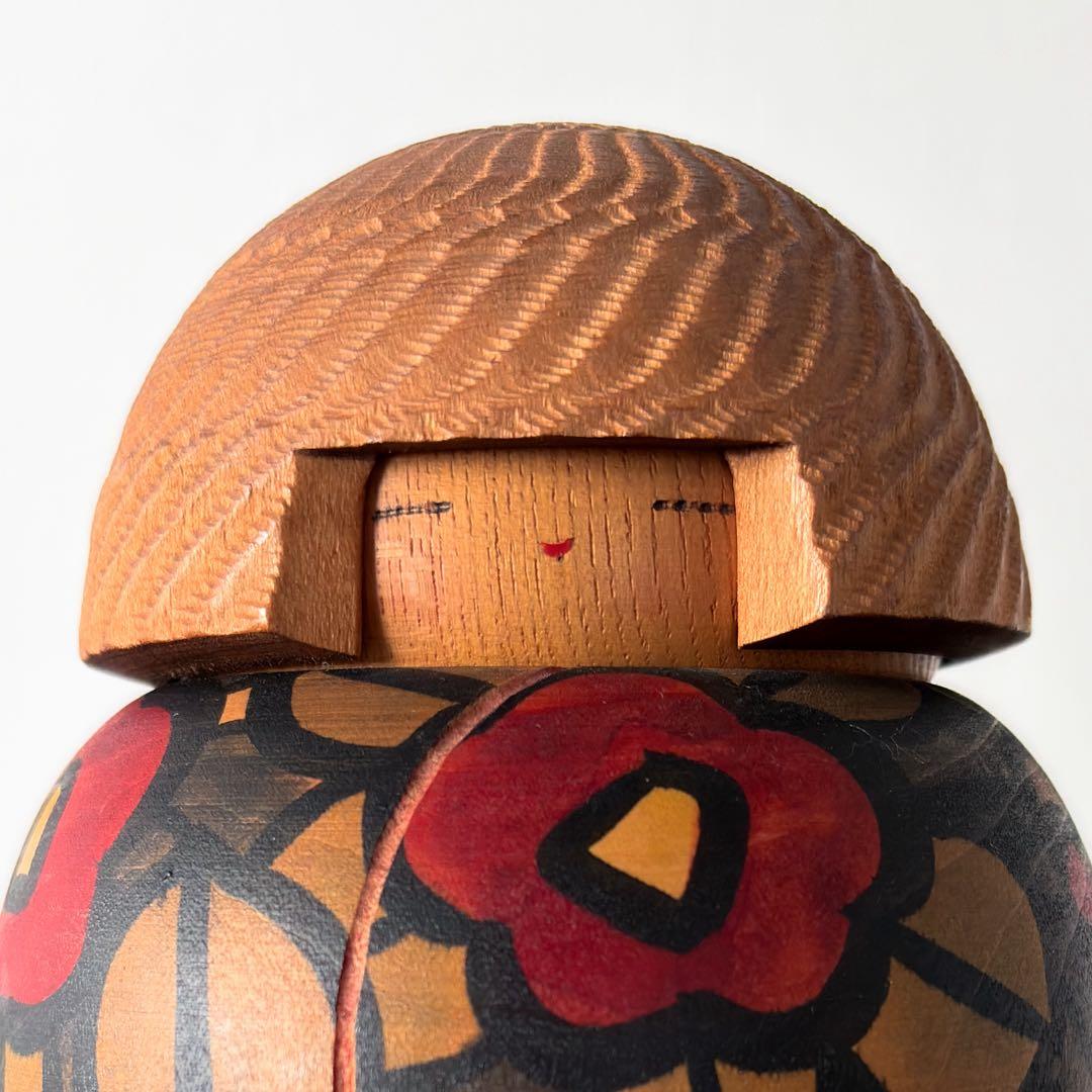 関口 三作 Sansaku 創作 こけし kokeshi 人形 レトロ 可愛い