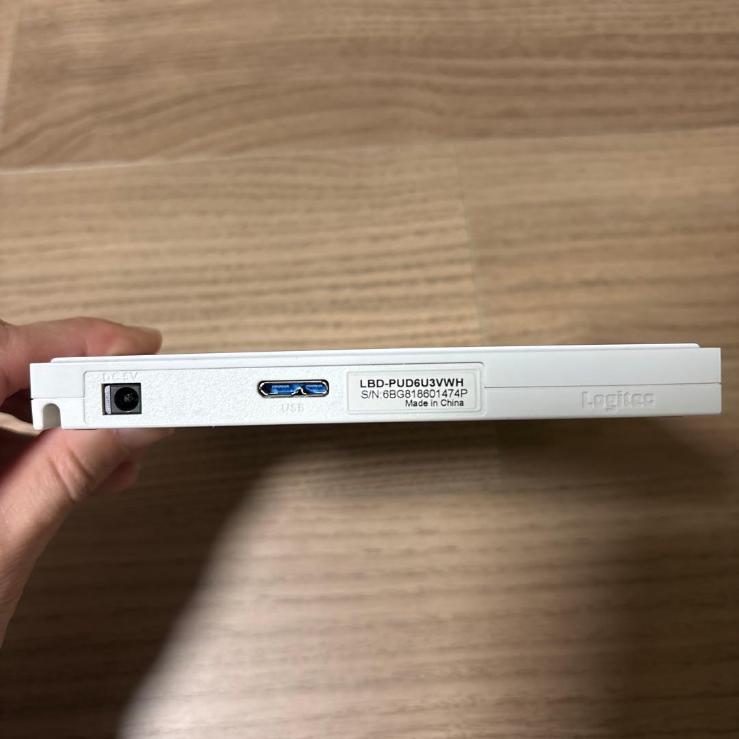 【DVD・Blue-ray】Logicool DVDドライブ