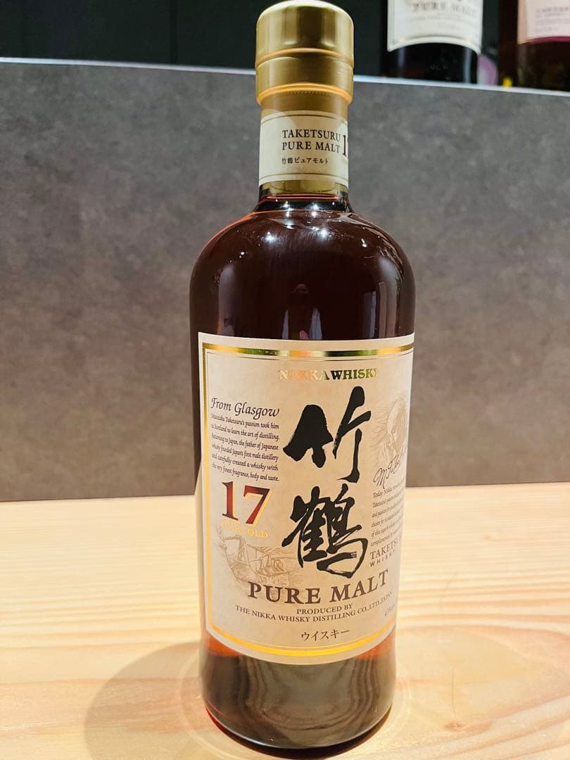【新品】Nikka Whisky 竹鶴 17年 ピュアモルト