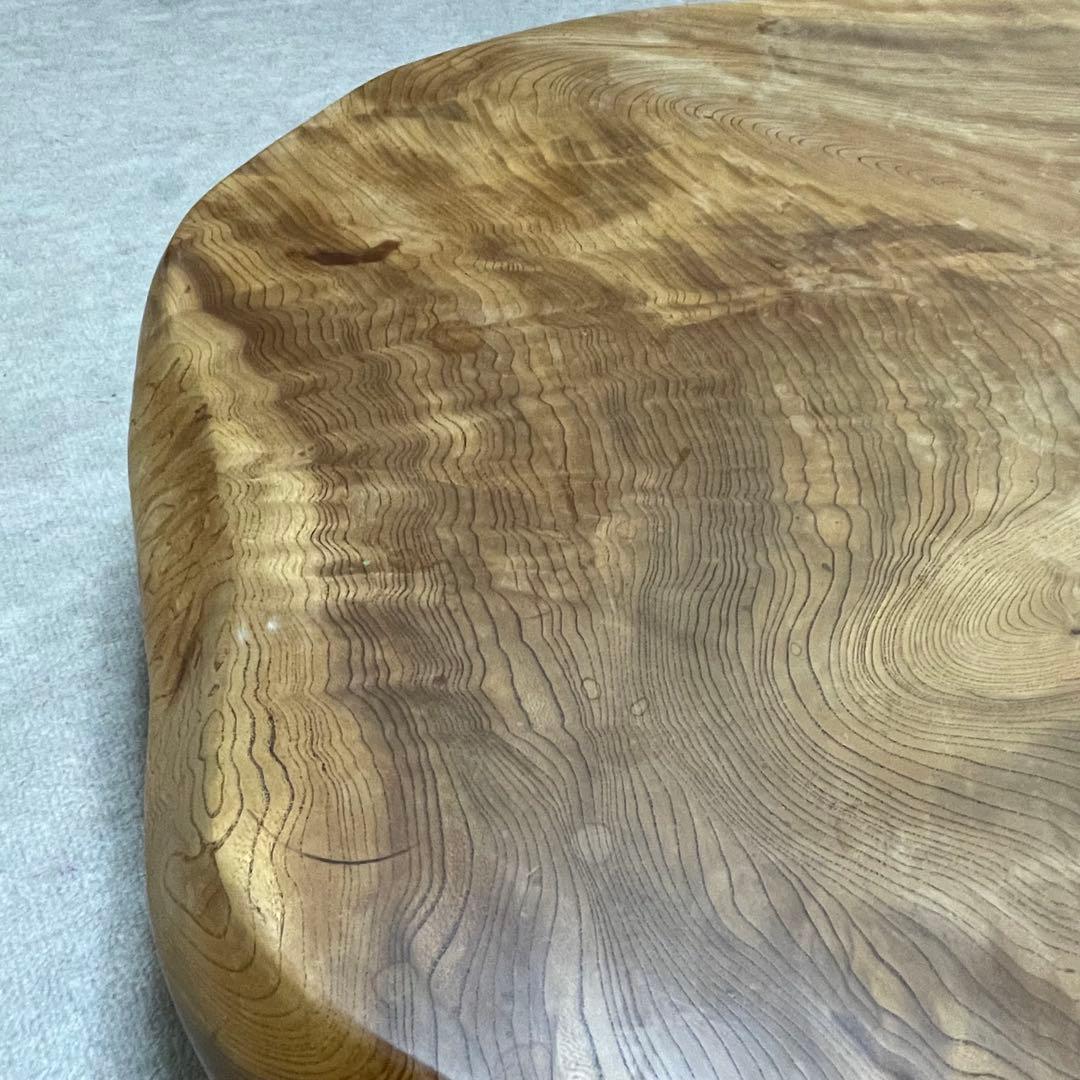 一枚板　座卓　無垢材　天然木　和家具 センターテーブルにも　90弱×70弱