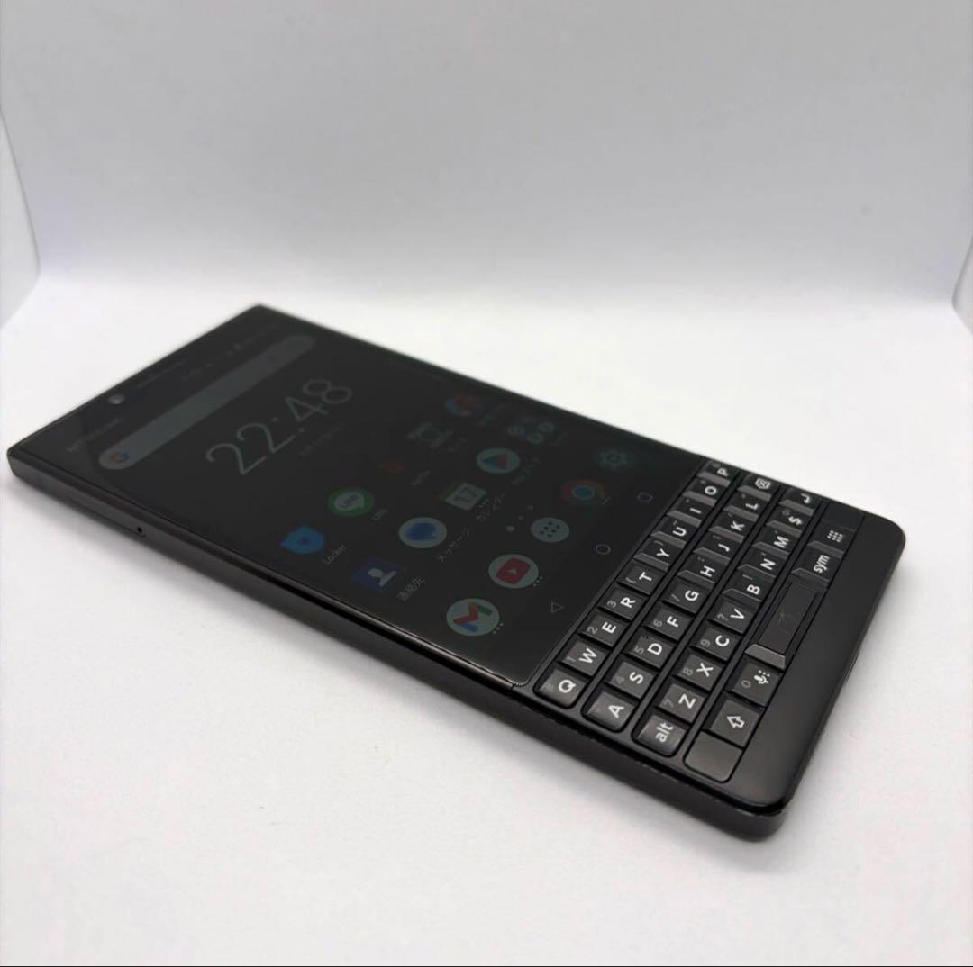 Blackberry Key2 BBF100-9 技適あり povo4G通話確認