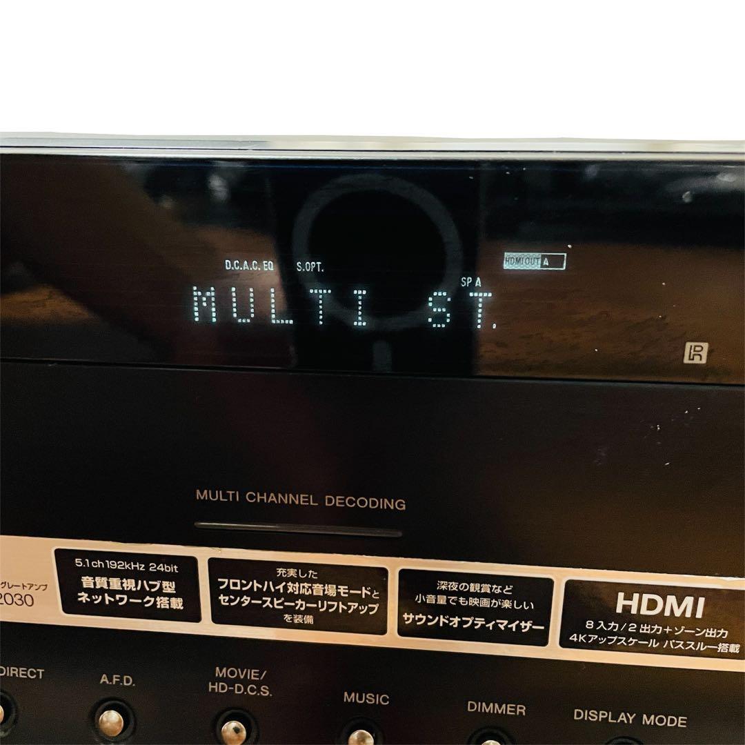 SONY STR-DN2030 アンプ 付属品 説明書 ECM-AC2 ジャンク