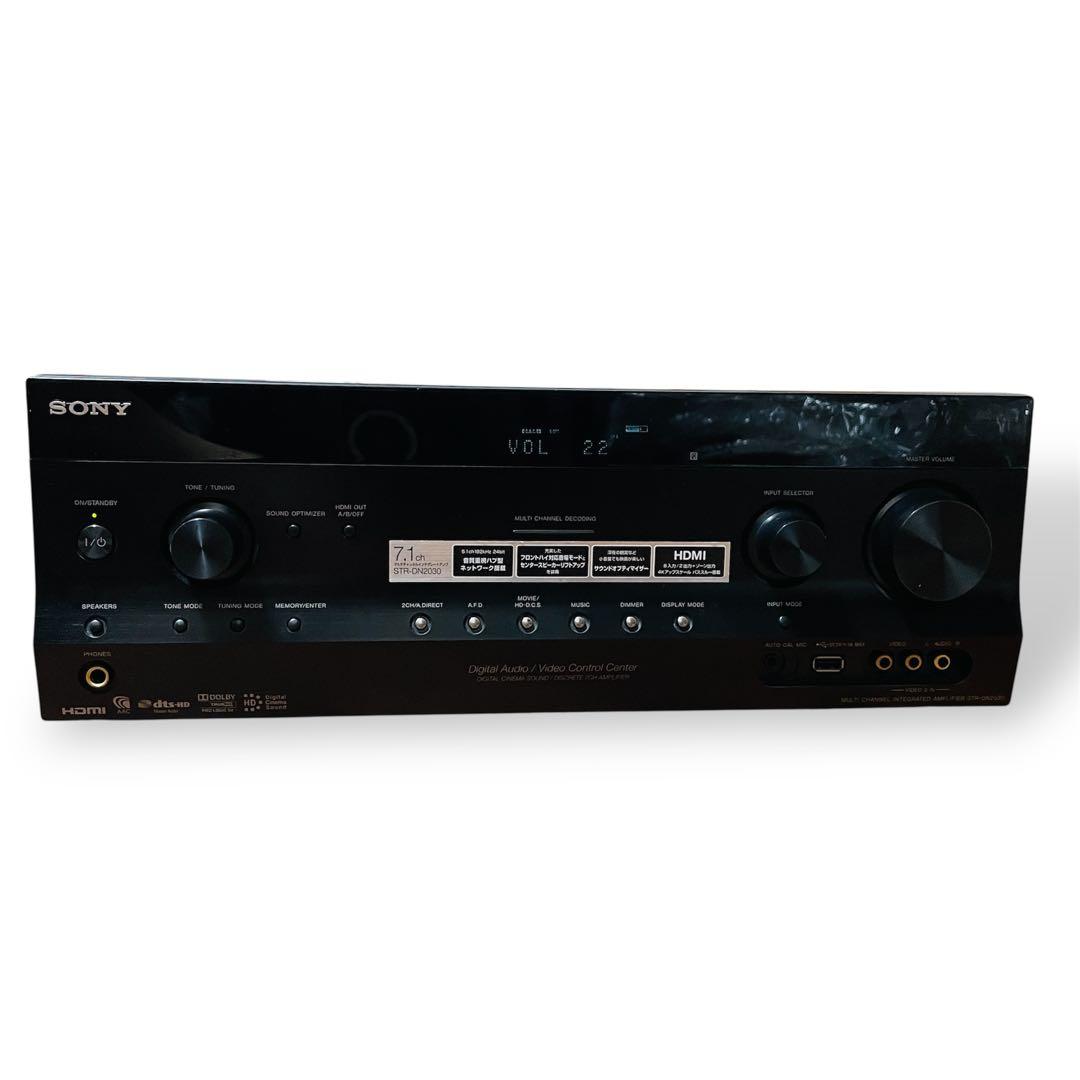 SONY STR-DN2030 アンプ 付属品 説明書 ECM-AC2 ジャンク