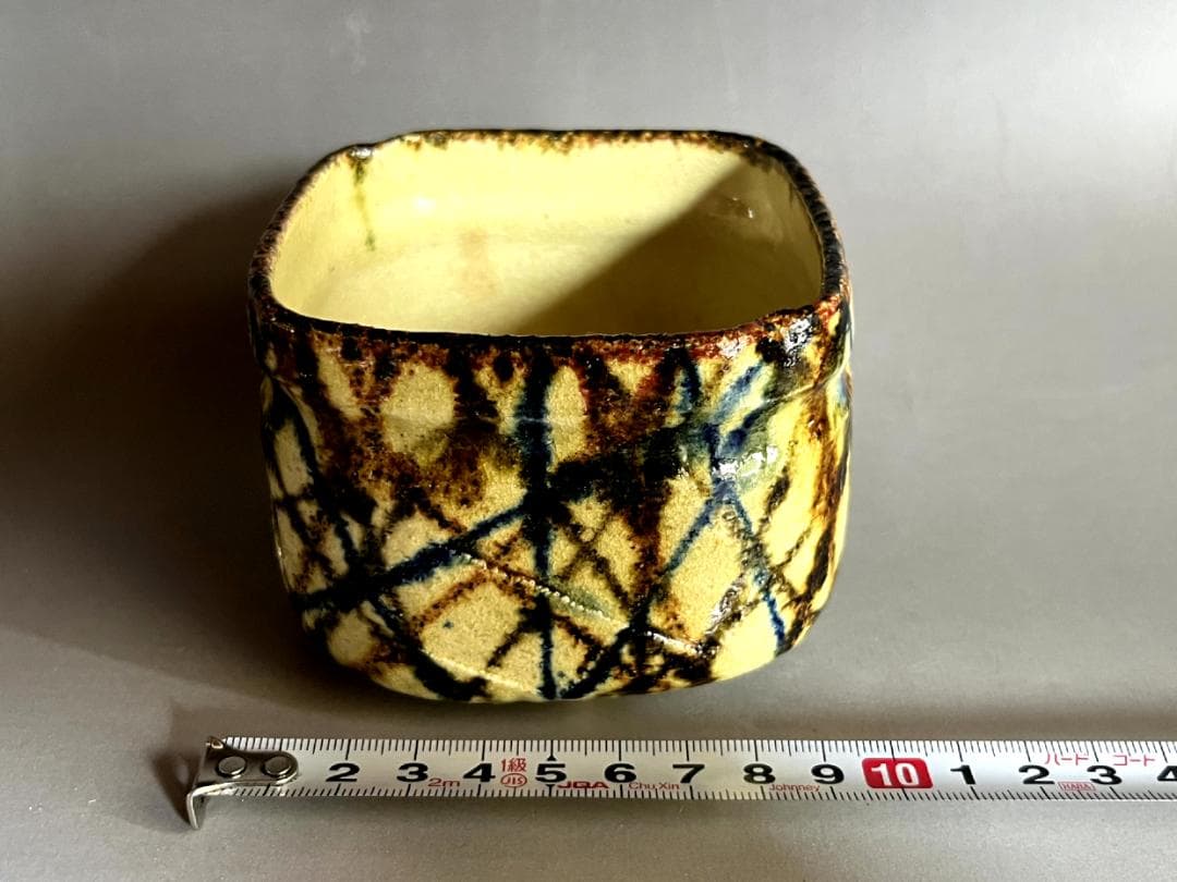火入れ■和楽 幾何学模様 線文 火器 灰器 お茶道具 古美術 時代物 骨董品■
