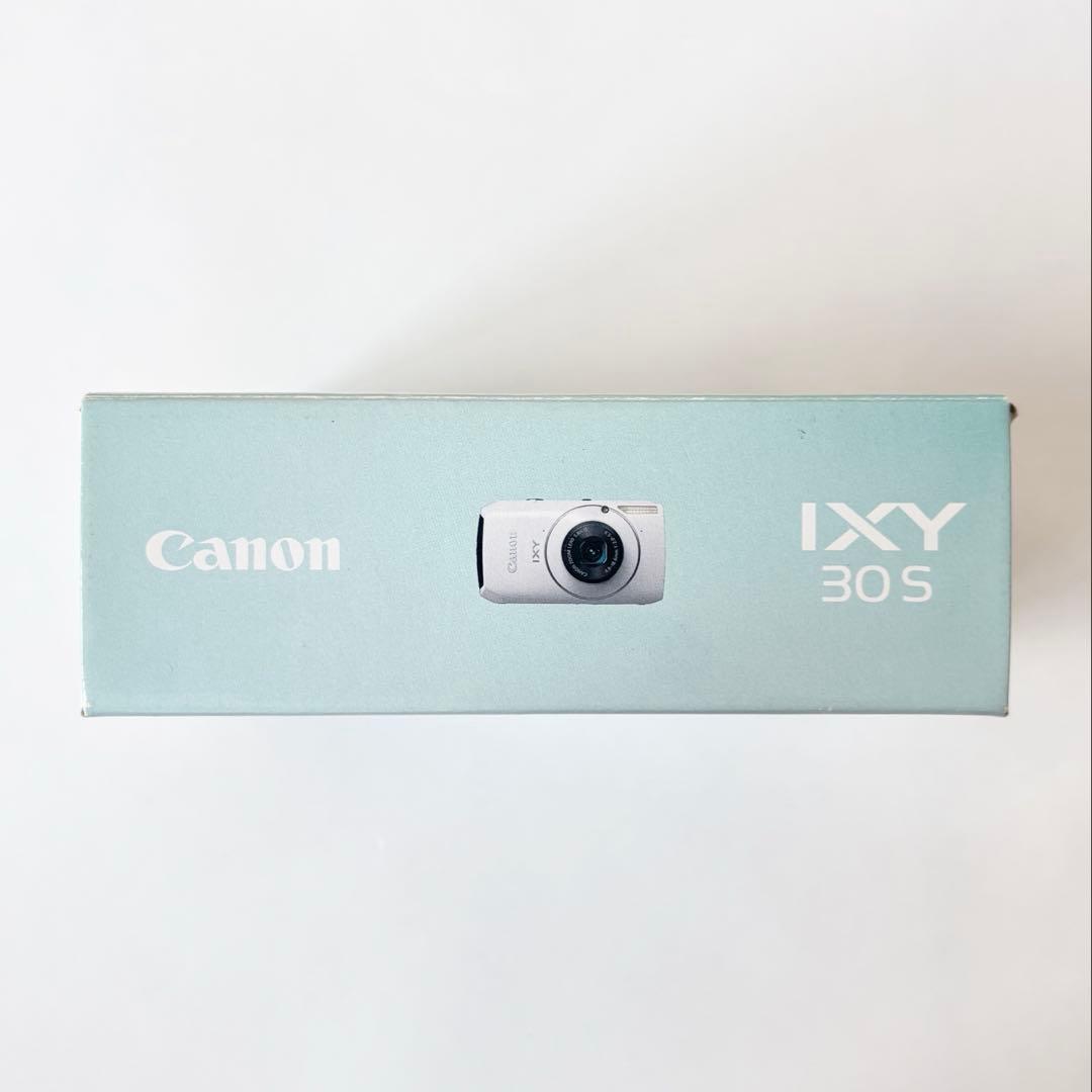 Canon IXY 30S White F2.0 Supercar 本体付属品