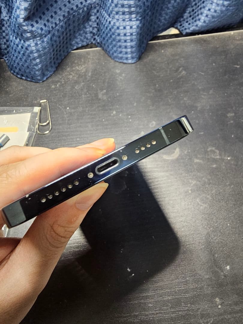 iPhone 12 Pro Max パシフィックブルー128GB 箱付き