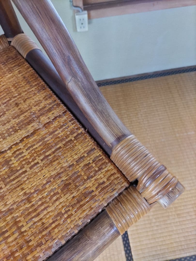 ラタン　ドレッサー　鏡台