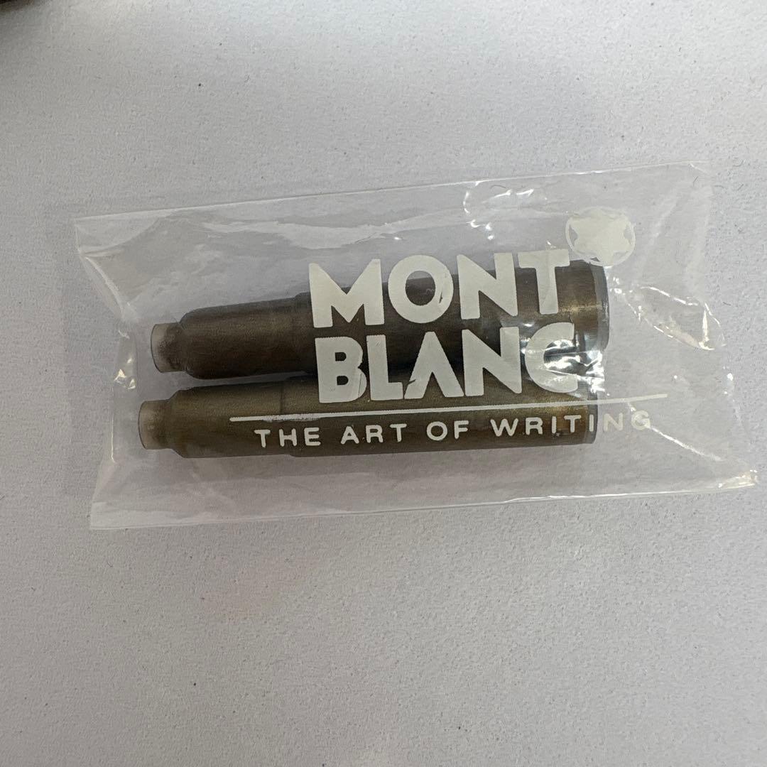 MONT BLANC 美品万年筆 黒2本K18