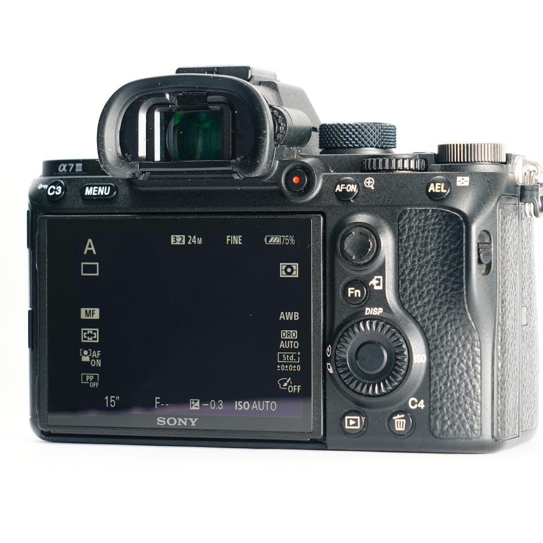 【完全セット】α7III美品！SONY ミラーレス一眼 すぐ撮影可能 112