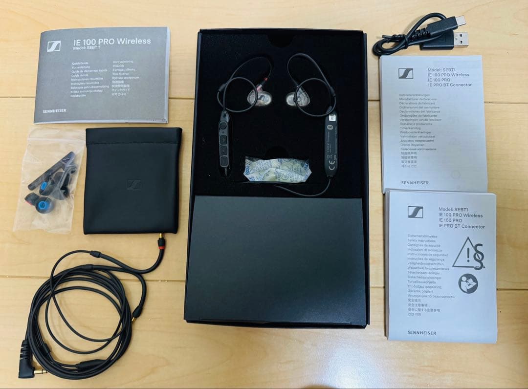 イヤホン SENHEUSER IE 100 PRO WIRELESS CLEAR