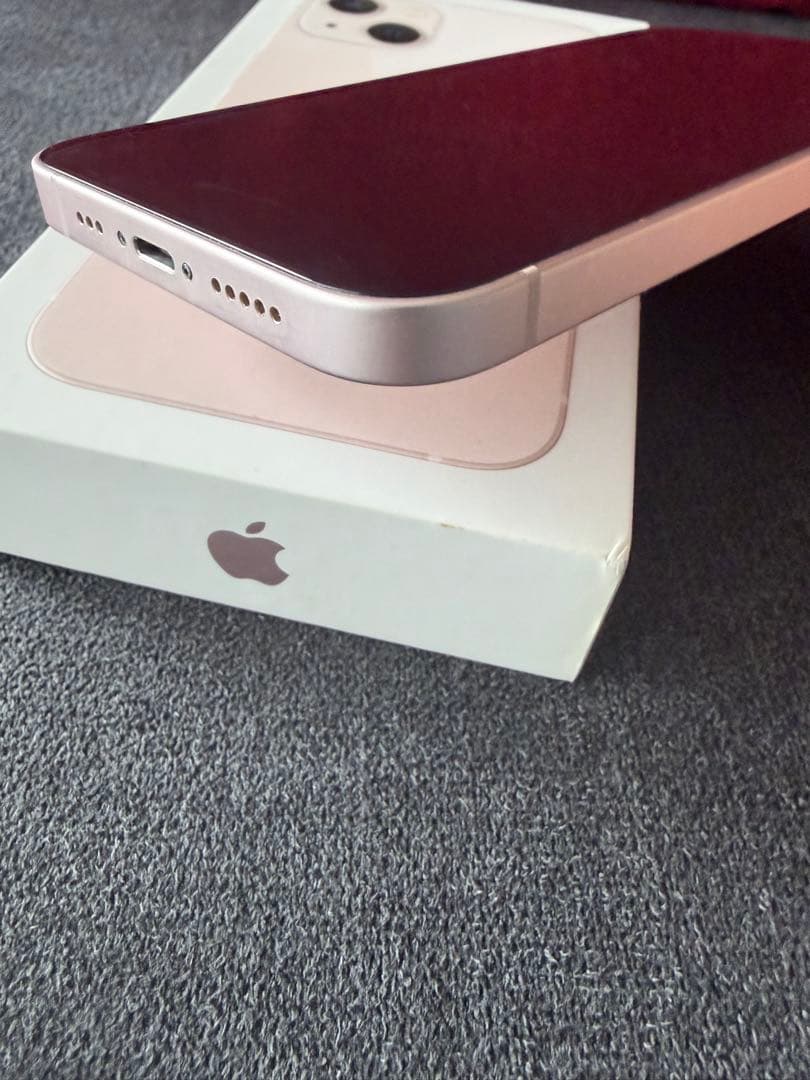 美品iPhone 13 128G ピンク 本体 箱入り