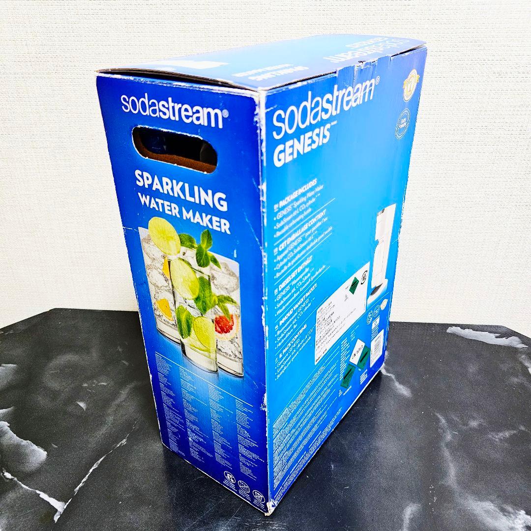 新品 ソーダストリーム ジェネシス sodastream GENESIS 白