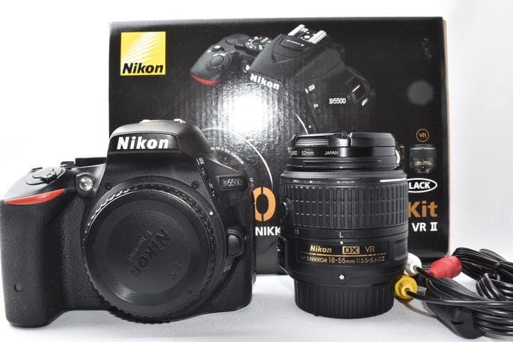 【元箱付き】ニコン Nikon D5500 レンズキット