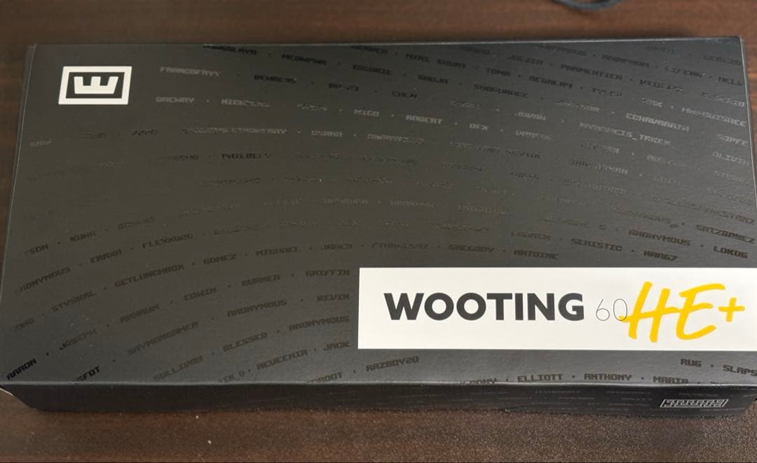 WOOTING 60HE+ カスタム(TOFU REDUX + L45)