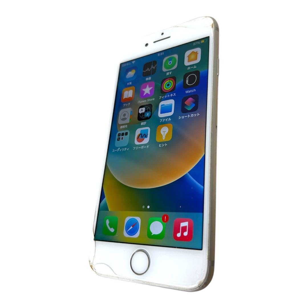 iPhone 8 64GB シルバー SIMフリーバッテリー76% 動作確認済