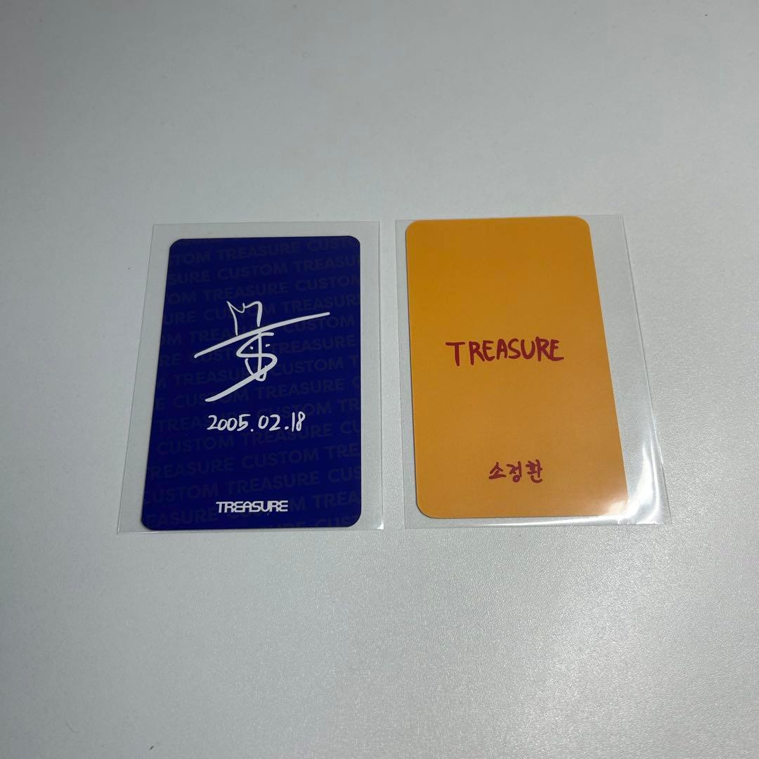 TREASURE costum md 特典 トレカ ジョンファン