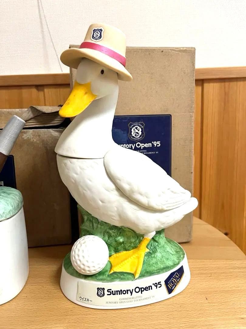 未開栓　Suntory Open '94 & '95 セット　カワセミ　アヒル