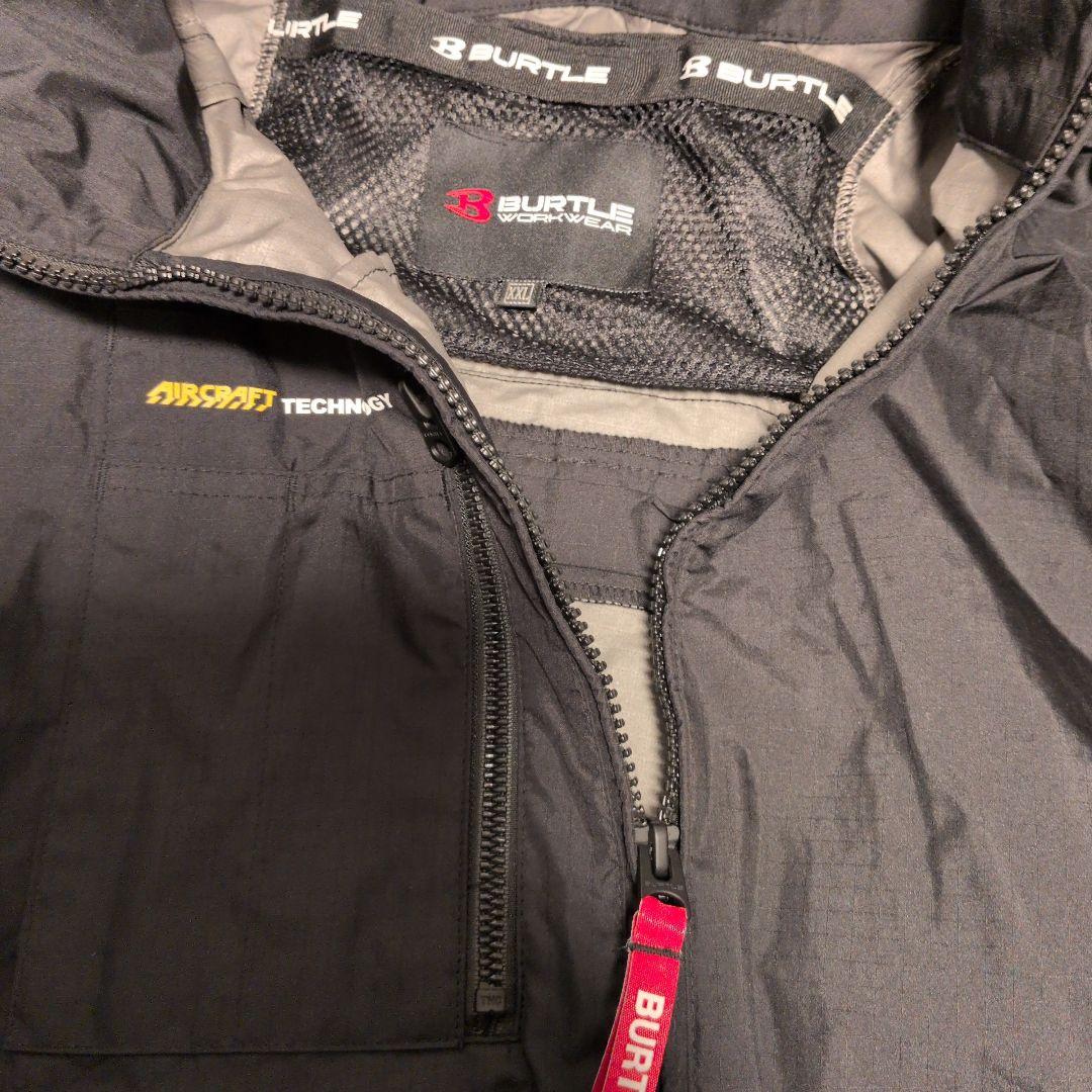 エアークラフトAC09ブラック24Vファンバッテリーセット　バートル空調服
