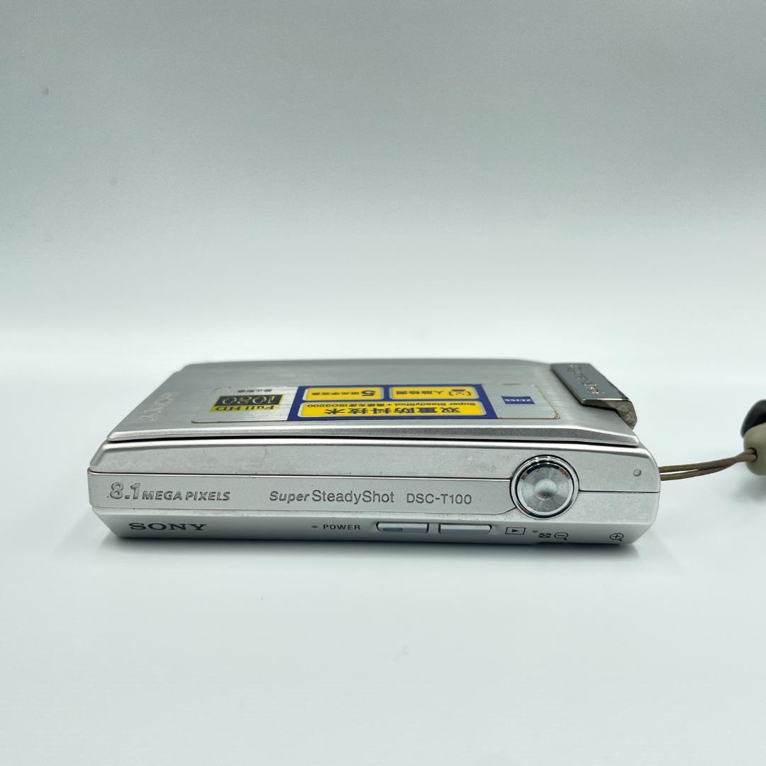 【動作品・転送特典無料あり】SONY Cyber-shot DSC-T100