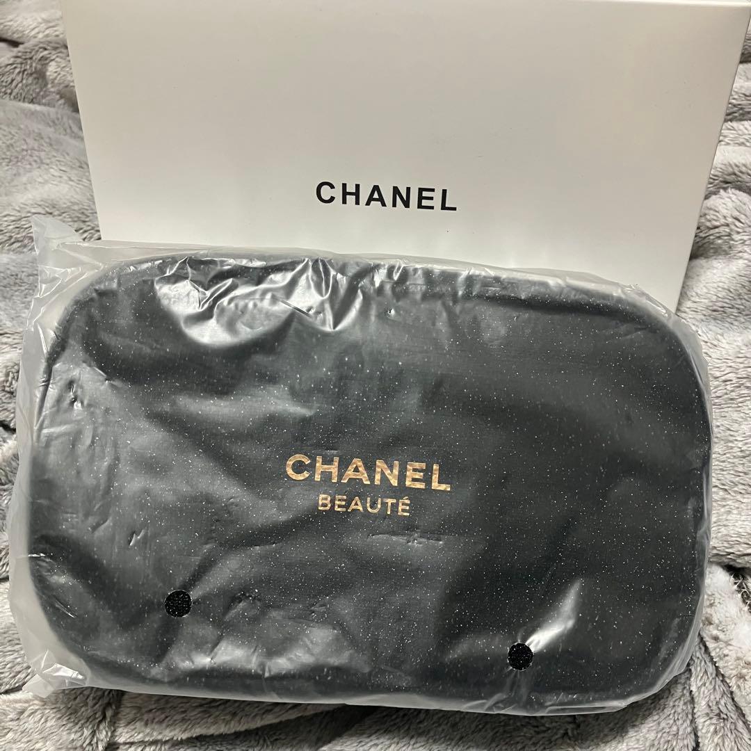 未使用 CHANEL シャネル ショルダーポーチ バッグ ポーチ チェーン付き