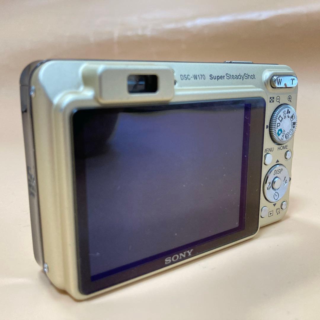 ◆完動品◆ソニー Sony Cyber-shot DSC-W170 ゴールド色